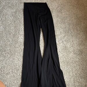 Black Flare Jumpsuit with Boot Cut Design